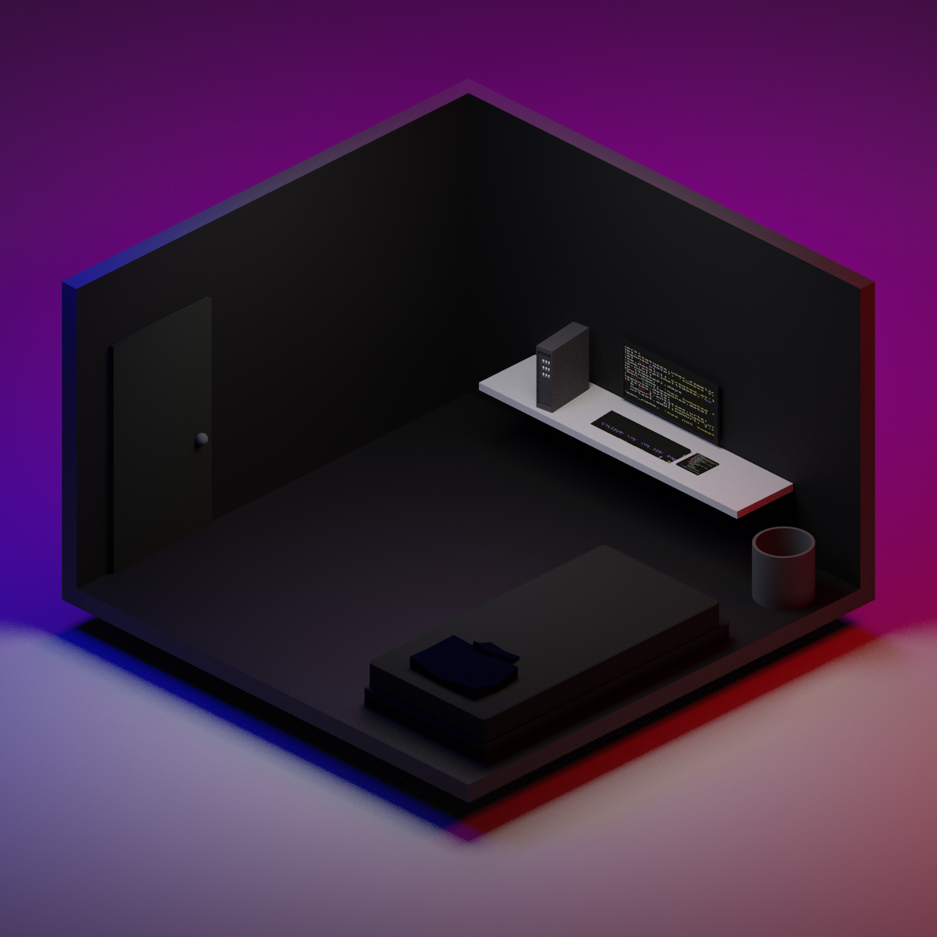 Minimal geometric composition